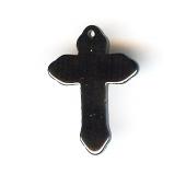 Hematite Charms Cross